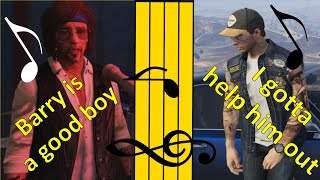 Hubcap Jones writes Barry a song about the TJ situation  BBMC NoPixel GTA RP [upl. by Nellak]