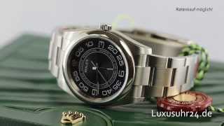 Rolex Oyster Perpetual 36mm 116000 Luxusuhr24 Ratenkauf ab 20 EuroMonat [upl. by Atalya]