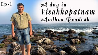 Ep 1 A day in Visakhapatnam Vizag  Simhachalam Temple  Nellore Vari messAndhra Food Tour [upl. by Geilich]