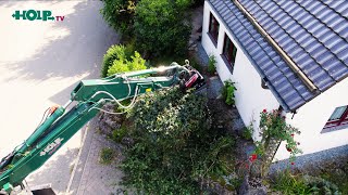 Hecke schneiden mit CutWheel [upl. by Tiff]