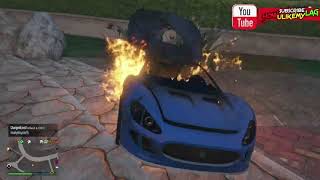 HOW MUCH DESTROYED OCELOT XA21 COST GTA 5 OCELOT XA21 ROCKET TEST GUN RUNNING GTA 5 [upl. by Claud]