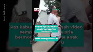 Bela Anak yang Tabrakan Polisi di Sumsel Ancam Warga Pakai Senjata Tajam [upl. by Aeneus601]