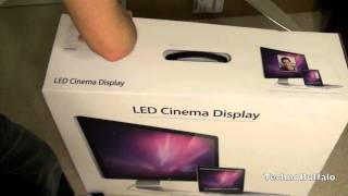 Apple 27quot Cinema Display Unboxing [upl. by Belcher]