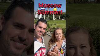 AMERICAN in MOSCOW with a SIBERIAN Woman in a Beautiful RUSSIAN Summer Park VDNKH🌳🇷🇺🪆🇺🇸🌭☀️ [upl. by Feilak]