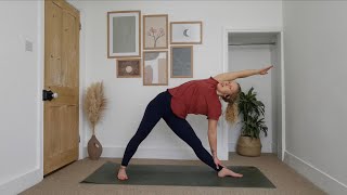 Slow Flow Yoga  45 Minute Yoga  Full Body Yoga [upl. by Dlanod]