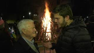 Els Foguerons de Sant Antoni de sa Pobla a Gràcia 2019 [upl. by Haggi13]