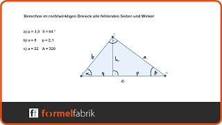 Trigonometrie Sinus  Kosinus  Tangens Winkel und Seiten kombiniert  Video 4 [upl. by Lamonica678]