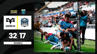 Ospreys vs Glasgow Warriors  Highlights from URC [upl. by Aileen]