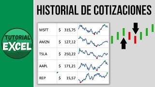 Historial de COTIZACIONES en Excel 📈 [upl. by Aihsilef]