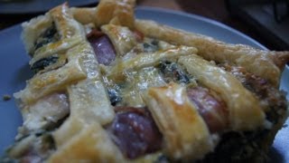 Quiche mit Spinat und Ziegenkäse  Rezept und Anleitung [upl. by Pinkerton]