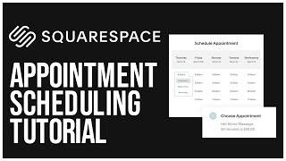 Squarespace Scheduling Tutorial  How to Make Squarespace Appointment Booking Website [upl. by Rubina]