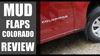 Weathertech Mud Flaps Review Chevy Colorado [upl. by Shimberg]