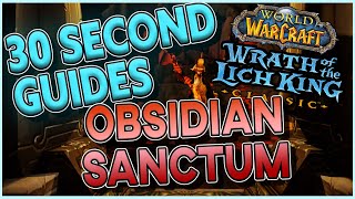 The Obsidian Sanctum  30 Second Guides  0123 Drakes  All Guides [upl. by Primaveras]