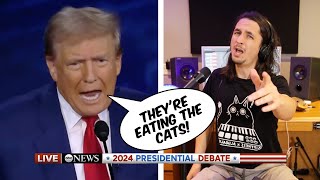 The Kiffness  Eating the Cats ft Donald Trump Debate Remix [upl. by Elleynad43]