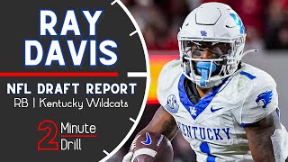 Ray Davis Could Be This Years Sleeper RB1  2024 NFL Draft Profile amp Scouting Report [upl. by Alena]