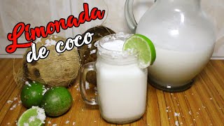 Limonada de coco deliciosa y cremosa [upl. by Neelhtak230]