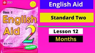 English Aid l STD 2 l Lesson 12 l Baro Luuqada English ka [upl. by Rawdon]