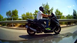 Kymco Xciting 400i test ride [upl. by Woods21]