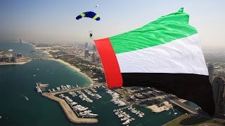 2015 UAE Flag Day  SkydiveDubai [upl. by Letty117]