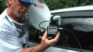 Satellite Dish Setup Satmeter [upl. by Manbahs406]