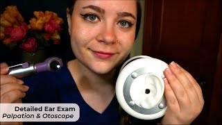 Detailed Ear Examination Tons of Ear Palpation Otoscope Indication Trigger 🩺 ASMR Medical RP [upl. by Asum]