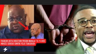 FRANÇOIS BEYA TRANSFÉRÉ À LA PRISON DE MAKALA DIEUNIT KANYINDA ABIMISI BA SECRETS YA COUP DÉTAT🔥🔥 [upl. by Zerdna]