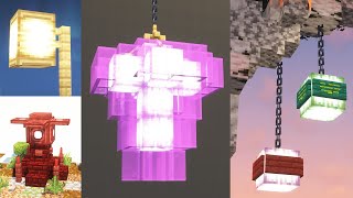 Minecraft 119 Simple Lighting designs you can do with Froglights [upl. by Dinesh838]