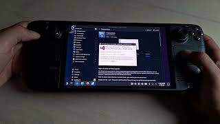 Steam Deck OLED  How To Fix Microsoft Visual C Runtime Error [upl. by Otilrac359]