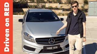 Mercedes A Class 2014 Review  Driven on RED [upl. by Mychael233]