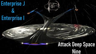 Quantum Torpedo DS9s BIGGEST Test  Enterprise J amp I Attack  Star Trek Ship Battles [upl. by Veriee112]