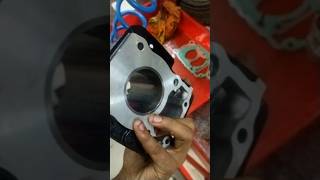 Honda Shine SP 125 BS4 Model New Cylinder Pistons Installation  shorts automobile machanic [upl. by Marne465]