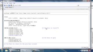 Download and install userwritten commands in Stata® [upl. by Teraj]