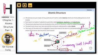 O LevelsIGCSE 5070 0620 Chemistry Chapter 1  Atomic Structure  Part Two [upl. by Dich238]