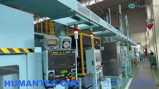 휴먼텍 CNC 가공 겐트리 자동화 시스템CNC GANTRY AUTO SYSTEM [upl. by Attenrev]