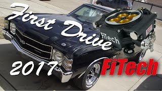 Fitech EFI8 1200 hp  first drive 2017 [upl. by Eizzik814]