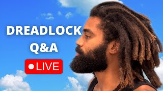 Dreadlock Talk LIVE  Answering all Your Freeform Loc Questions [upl. by Artie]