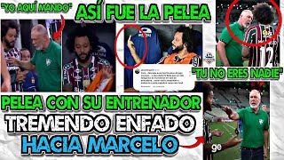 Mira El Tremendo ENFADO Del Entrenador De Marcelo Hacía Él Tras Pelearle Y Hacerle Desplante [upl. by Asalocin]