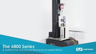 Instron®  The 6800 Series and Systems for Advanced Biomedical Applications  Webinar [upl. by Hernando577]