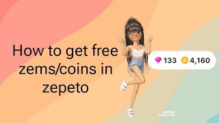 How to get free zemscoins in zepeto 100℅ true [upl. by Auoh194]