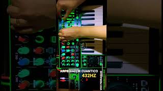 ARPEGIADOR CUANTICO 432HZ arcturianos frecuencia vibracion roland system1 shorts [upl. by Keil]