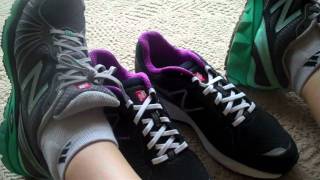 New Balance Running Shoes Unboxing Womens Black Barrin [upl. by Wennerholn]