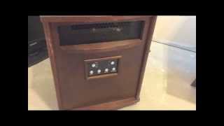 Life Pro 1500 Watt Infrared Room Heater Not Working [upl. by Lihas]