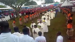 Offertory Procession Mbarara Archdiocese [upl. by Staw825]