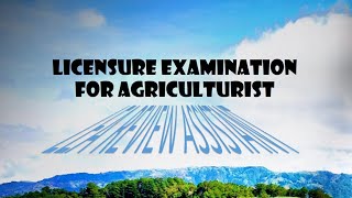 Licensure Examination for Agriculturist 2024 Updates [upl. by Ynnatirb698]