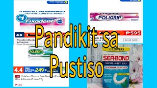 Pandikit sa Pustiso top 4 the best pandikit ng pustiso sa Pilipinas Dentures Adhesive [upl. by Zolly751]