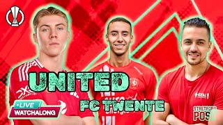 UNITED VS FC TWENTE  EUROPA LEAGUE  LIVE WATCHALONG [upl. by Odlaniger]