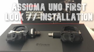 Favero Assioma UNO Power Meter Pedals  Unboxing  Installation  Review [upl. by Gifford]