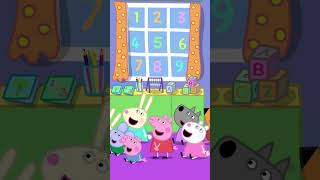 Peppa Sings a Nursery Rhyme PeppaPig Shorts [upl. by Heidi885]