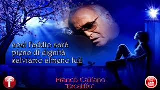 Franco Califano  E tutto inutile [upl. by Nahtnoj]