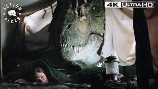 T rex Destroys InGen Camp  The Lost World Jurassic Park 4k [upl. by Arndt603]